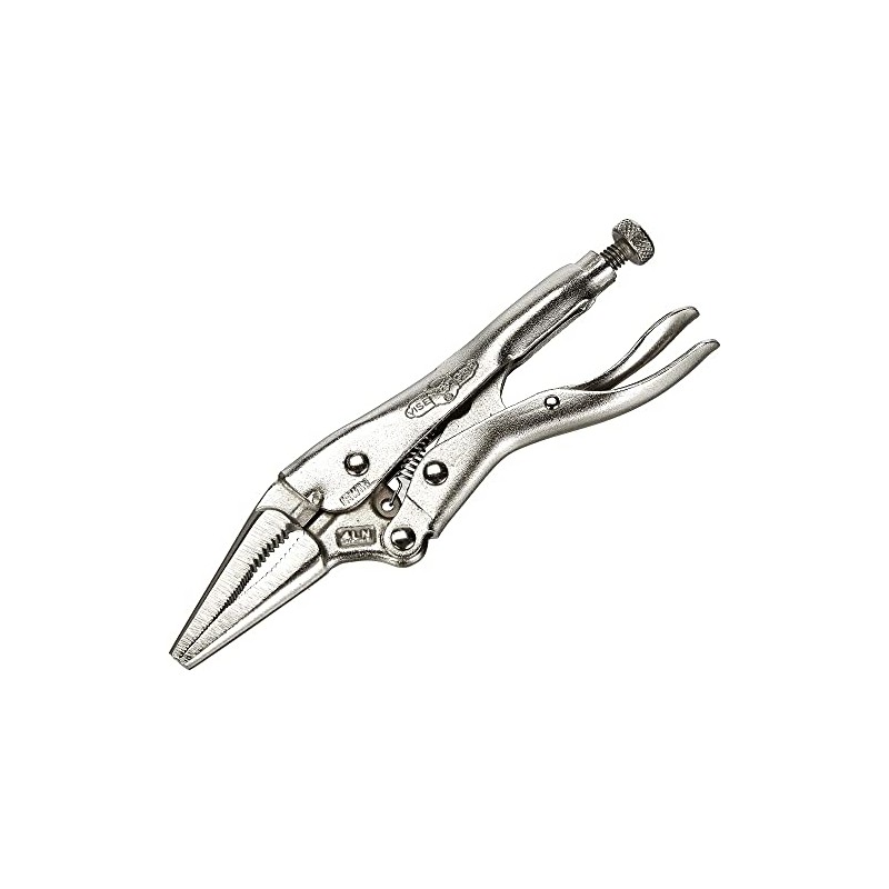 IRWIN VISE-GRIP Original Locking Pliers, Long Nose, 4-Inch (1602L3), 100mm