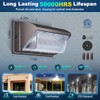 ledmo - Luz LED de Pared Tipo Pack, 120W 5000K