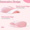 120 Piezas Francés Uñas Postizas, Rosa Natural Degradado Artificiales Uñas