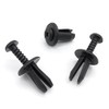 VVO Fasteners Black Plastic Clips Wheel Arch Trim and Rear