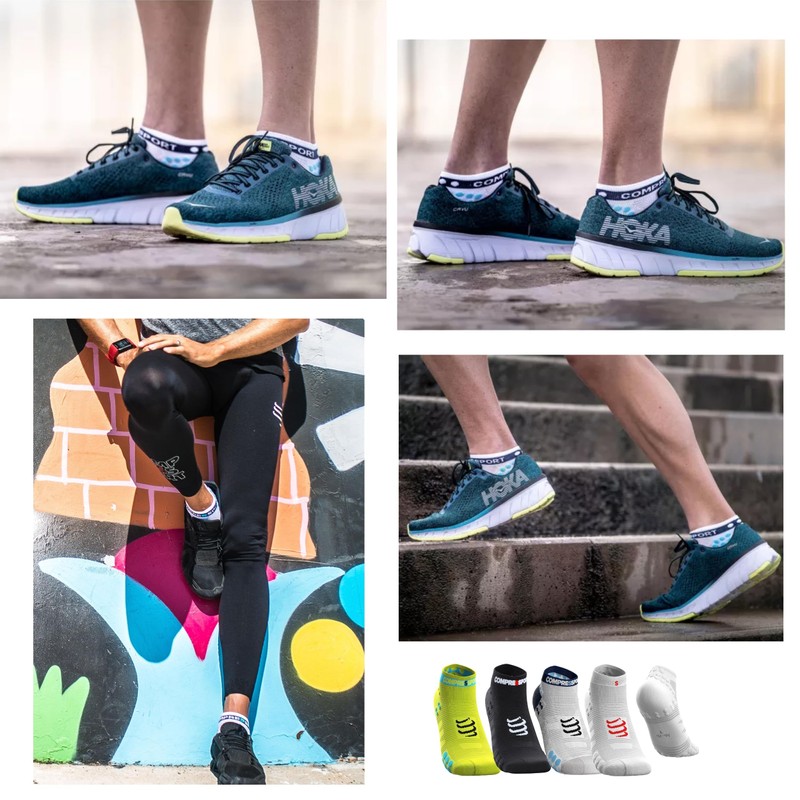 Compressport Low V3 Sock Low Running Socks, Men, V3 Sock