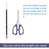AIYAYI 30 Pieces Pen Refills Ink Ballpoint Pen Refill 3.85
