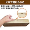 Felimoa Bamboo Cutlery Case Chopstick Holder with Lid for Shops