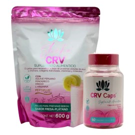 Pure Duo Curves Crv 60 Cap Shake Crv 600 G Fresa Platano Pur
