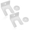 SPARES2GO Integrated Fridge/Freezer Door Clip Fixing Bracket Built-in Universal x