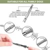 AHEJIOO Pack of 2 Dog Whistles Anti Barking