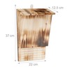 Relaxdays Bat Box, Shelter for Bats, HBD: 37 x 22
