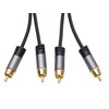PremiumCord RCA HQ Cable 2 x RCA Male to 2