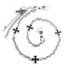 UNIQSUM Maltese Cross Charm wallet chain Biker Punk Key chain
