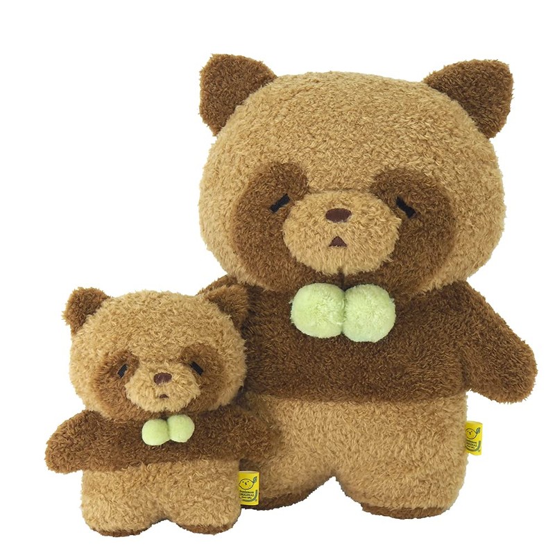 SUNLEMON BR(S) P-7862 Tatton, Plush Toy, Tanuki, Brown