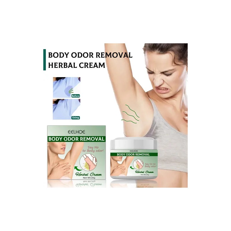 Crema A Base De Hierbas For Eliminar El Olor Corporal
