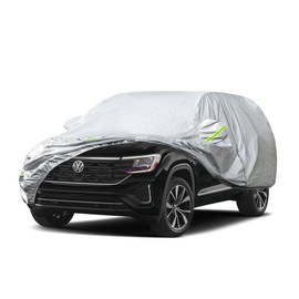 KouKou Oxford Waterproof SUV Car Cover Suitable for Volkswagen Atlas from 2017 to 2025, Windproof All Weather Waterproof Outdoor Cover Sun Rain UV Dust Snow Protection.