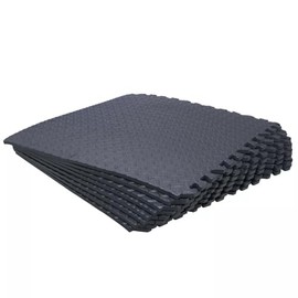 Venbytech for Exercise Tiles Floor 8PCs for Mat Gym Floor Fitness Yoga Workout 24x24 EVA Foam