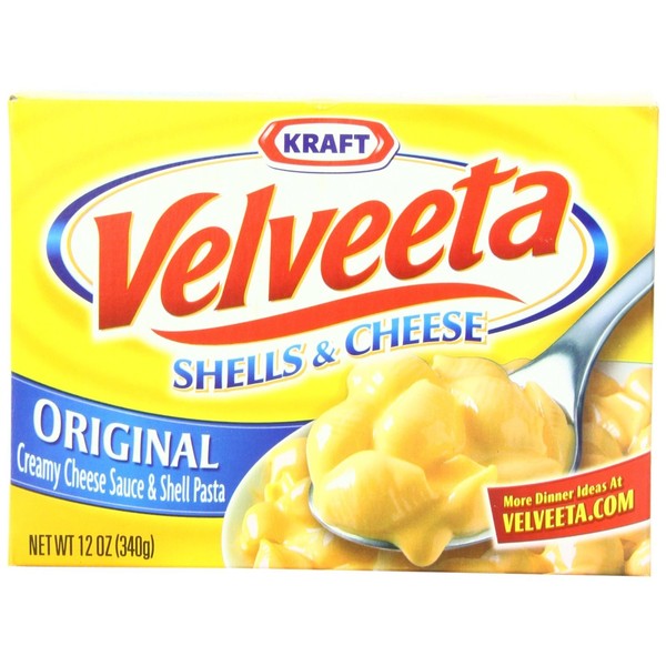 Velveeta Shells and Cheese, Original 12oz - (Pack of 3)