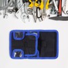 sourcing map Handheld Tool Case 6.3" x 3.54" x 1.57"
