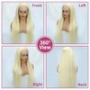 werkueen 28 Inch 613 13x6 Lace Front Wig Human Hair