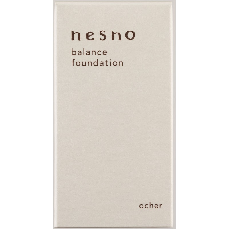 【敏感肌用ファンデーション】ネスノ バランスファンデーション O1（オークル） 30mL 敏感肌 低刺激 温泉ミネラル成分配合 無添加 アレルギーテスト済