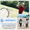 Jingmore 30 Gallon Collapsible Pop up Trash Can with Zippered