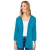 Cecil Women's Long Cardigan, Caribbean Blue