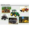 Universal Tool Box Kit,Tractor Tool Box, Lockable,With Mounting Bracket,ATV, UTV,