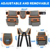 Tool Belt, Professional Tool Belts for Men, 32''-60'' Adjustable Magnetic
