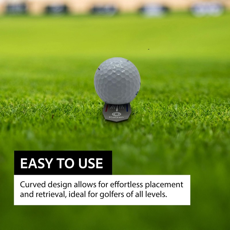 Kaizen Golf Ball Marker – Precision Alignment for Improved Putting