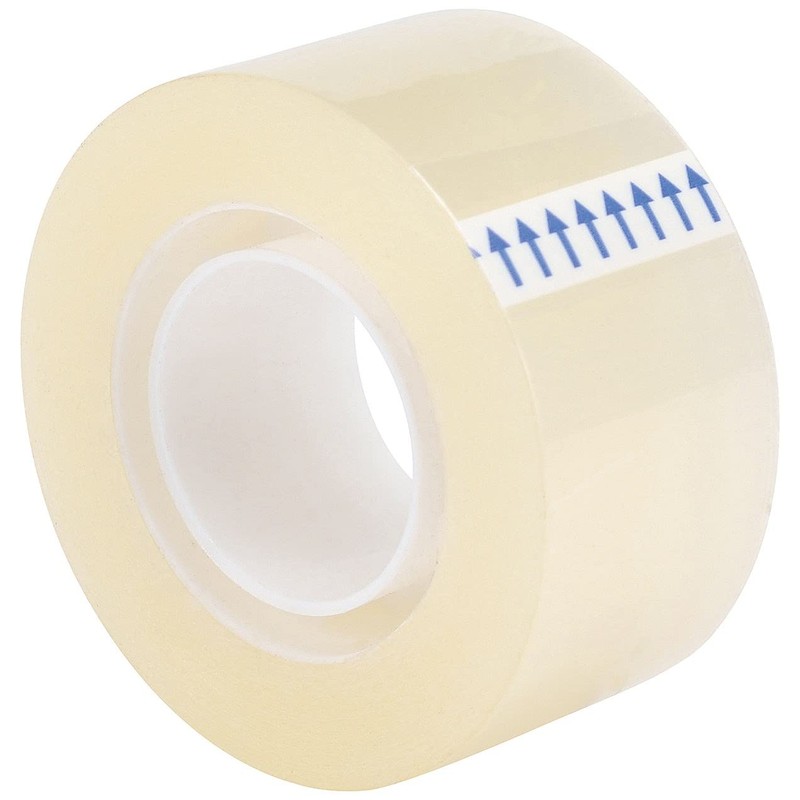 Q-Connect Easy Tear Polypropylene Tape 24mmx33m 1 Inch Core Clear