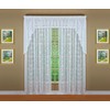Today's Curtain Hopewell Premium Lace Panel 63", White, 58W x