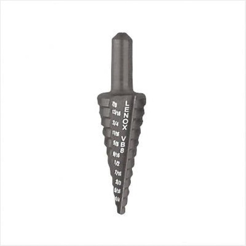 LENOX Step Drill Bit, 1/2-Inch to 1-Inch with 3/8-Inch Shank