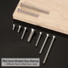 PATIKIL 100pcs Pack 304 Stainless Steel 18-8 Machine Screw Flat