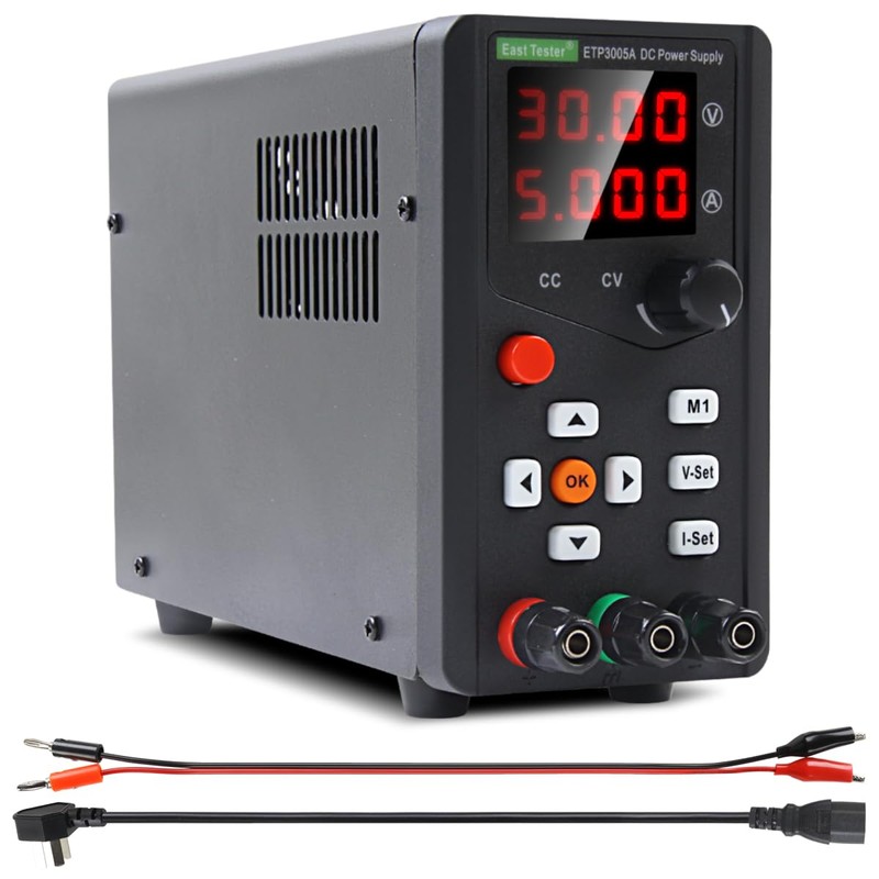 GALOOK DC Power Supply Variable, High Precision Bench Power Supply