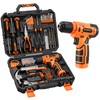157-Piece Tool Set, 8V Cordless Drill Set, Hand Tool Kit