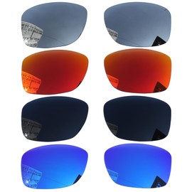 Acefrog 4 Pairs Polarized Replacement Lenses for Oakley Jupiter Squared OO9135 Sunglasses, Perfectly Fit, Impact Resistant, Anti-scratch, Women's Lenses, Value Pack