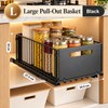 Pull-Out Cabinet Organizer for Kitchen and Under-Sink Storage – Metal