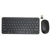 2.4G Wireless Keyboard Mouse Combo 78 Key Retro Round Keycap