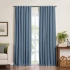 Elrene Home Fashions Harrow Solid Texture Blackout Single Window Curtain