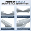 Colinktool Boat Trailer bunk Brackets,Heavy-Duty Steel Pontoon Trailer V Wing