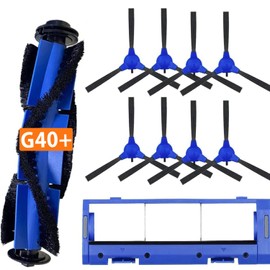 BBT BAMBOOST Brushes and Filters Compatible with Eufy G40+, Eufy G40+ Hybrid, Eufy 35C, Eufy Robovac 11S, Eufy Robovac 25C, Eufy 15C, RoboVac 30, Euyf 30C, Eufy 12, Eufy 11S Plus, Eufy 15T