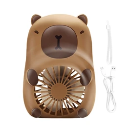 Cute Handheld Fan,Handheld Electric Capybara Fan | Air Cooling Stuff, Cool Accessories, Outdoor Ventilador for Travel, Makeup, Home, Travel, Outdoor