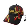 SUNLINE CP-3404 Fire Cap, Black/Red