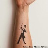'Tap Dancer' Temporary Tattoo - Water Resistant, Skin-Safe, Non-Toxic Transfer