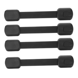 Housoutil 4pcs Baby Proofing Cabinet Strap Locks Child Safety Locks for Boys and Girls