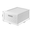 Rotho, Country, Drawer box 8.3 l in rattan-look, Plastic (PP)