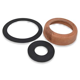 Unbekannt Seal Ring Set for Handle Pump Type 75 - Rubber and Leather O-Rings - Pack of 3
