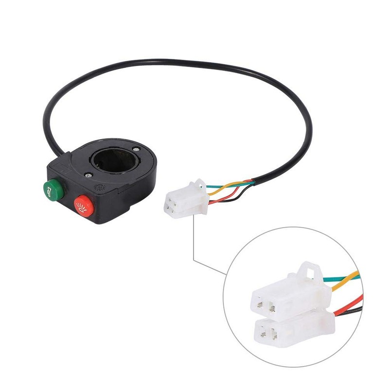 Suuonee Horn Headlight Switch, 12 V ABS Plastic Horn Headlight