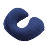 U Shape Neck Pillow Inflatable Soft Comfortable Ergonomic Design Neck