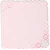 Maruzen Mini Towel, Fluffy Cherry Blossom Pink, 9.8 x 9.8