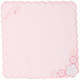 Maruzen Mini Towel, Fluffy Cherry Blossom Pink, 9.8 x 9.8 inches (25 x 25 cm)