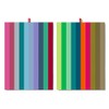 Remember TR19 Dry Towel Set Tea Towel Colourful Stripes 50