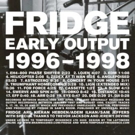 Temporary Residence Fridge - Early Output 1996-1998 [New CD]